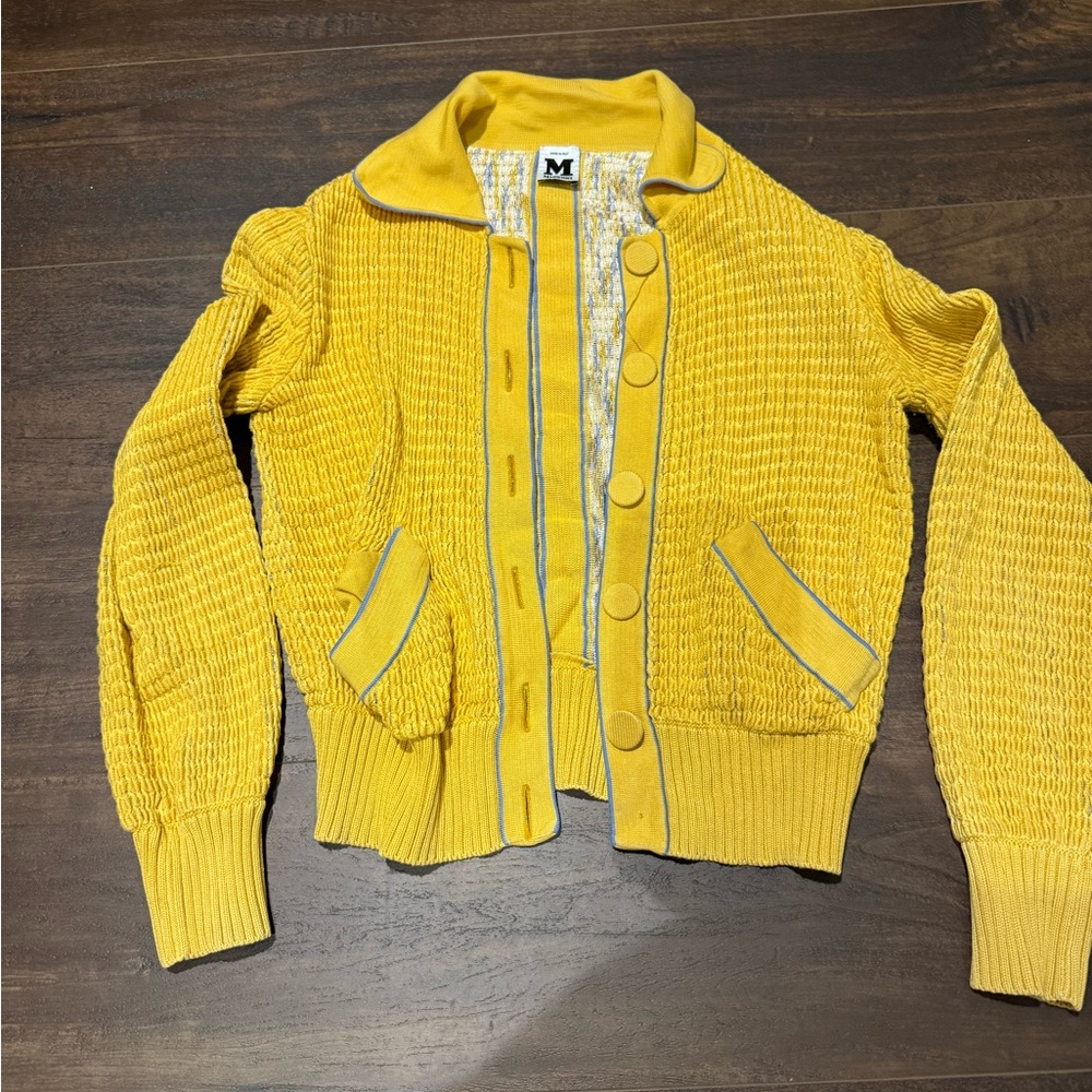 Missoni Yellow Knit Sweater